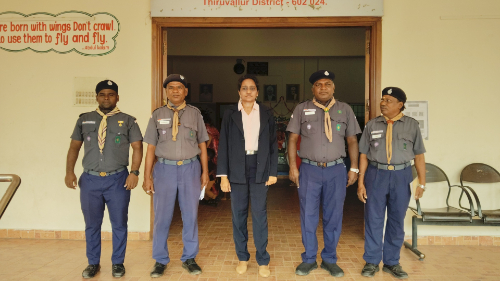 Scouts And Guides Inauguration Ceremony